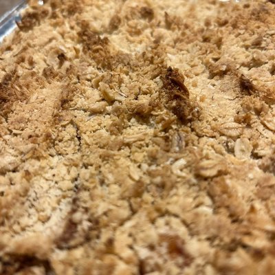 Apple Oatmeal Crumble 