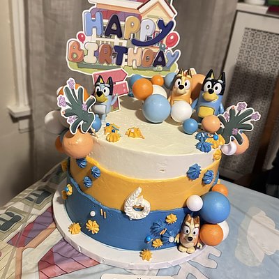 8” 3 Layered Cake 