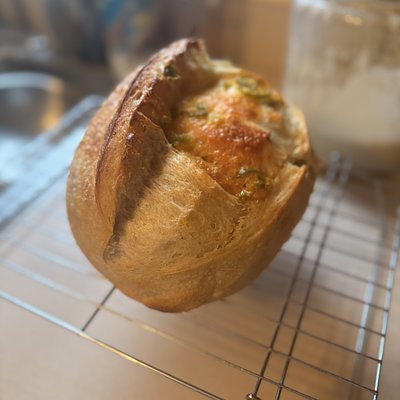 Jalapeño Cheddar Sourdough