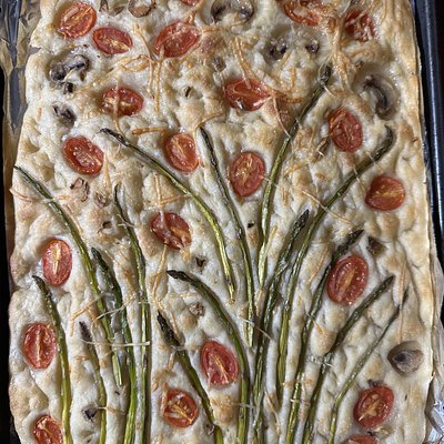 Focaccia (serves 6-10 Ppl)