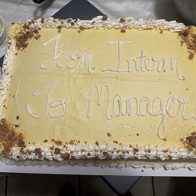 1/2 Sheet Cake(14x19)Approx 40 Slices