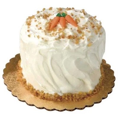 two layer 6 in cake specialty flavors add 10$ (red velvet) (carrot)