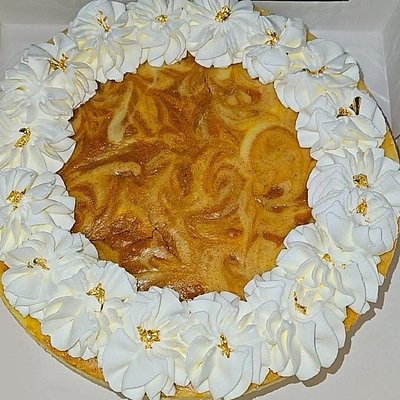 8 inch Sweet Potato Swirled Cheesecake 