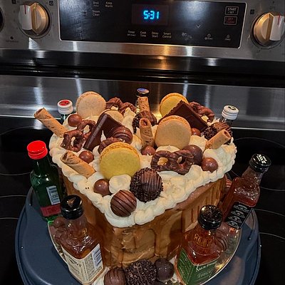 21st Birthday Cake