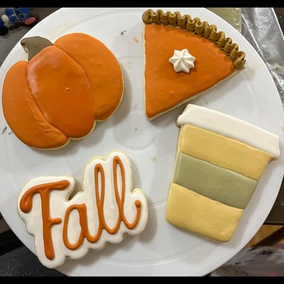 Fall Cookie Set 