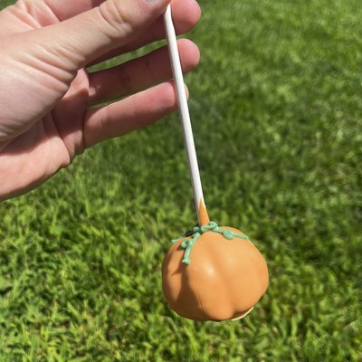 Pumpkin Spice Pumpkin Pops 