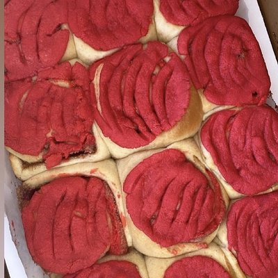 Concha Cinnamon Rolls 