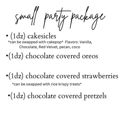 Small Party Package 