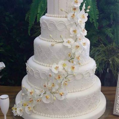 Flower Cake - Bolo floral De Andar