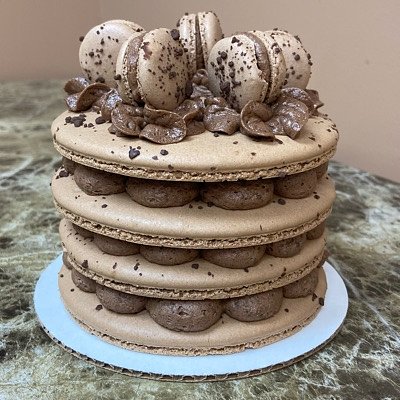5” Macaron Cake