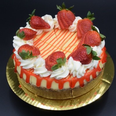 8” Strawberry Cheesecake 