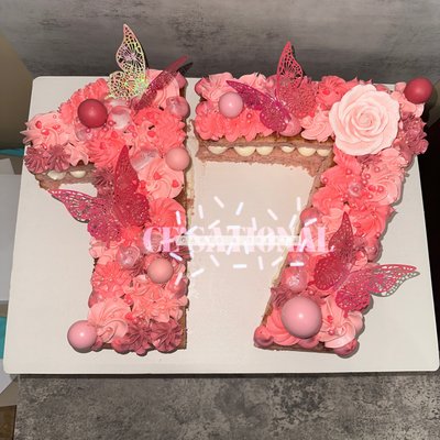 Themed Letter/Number Cake