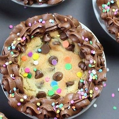 Deep Dish Chocolate Chip Cookie- For birthday or any event!