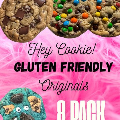 Hey Cookie! Gluten Friendly Originals 8 Pack