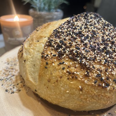 Everything But the Bagel Sourdough