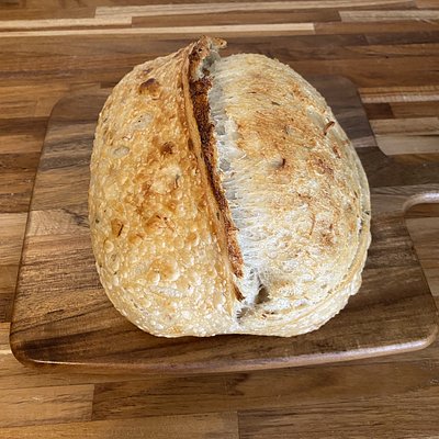 Roasted Garlic and Rosemary Sourdough