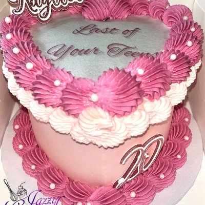 6in. Burning Calendar Cake( Feeds Up To 15 Guests) 