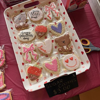 Valentines Sugar Cookies (Variety Mix)