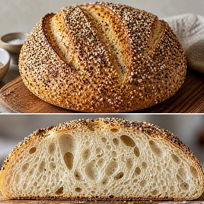 Everything Bagel Loaf 