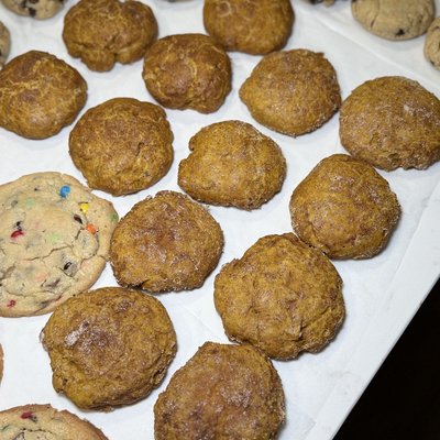 Sugar Free Pumpkin Snickerdoodle Cookie