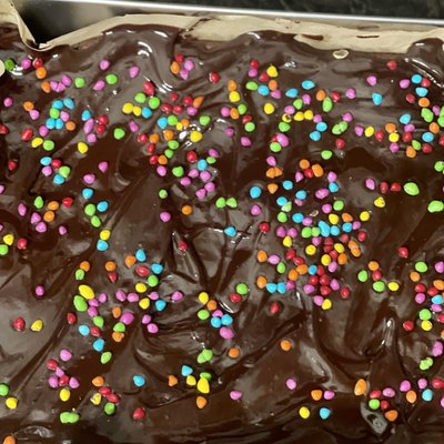 Sourdough Cosmic Brownies 