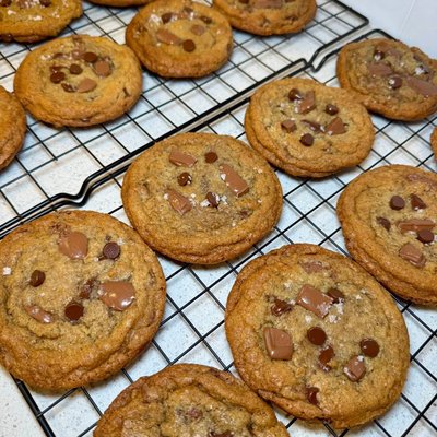 Brown Butter Chocolate Duo Cookies - Packs of 4, 6, 8 & 12