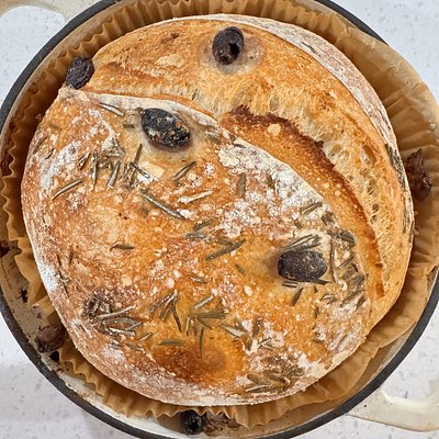 Rosemary And Olive Sourdough 