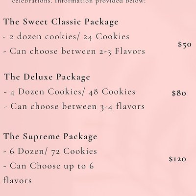 The Sweet Classic Package