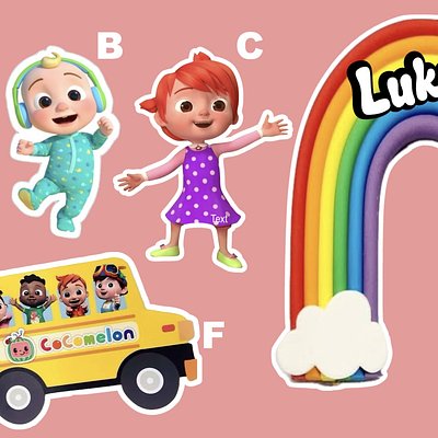 Personalise - Cocomelon Cake Topper
