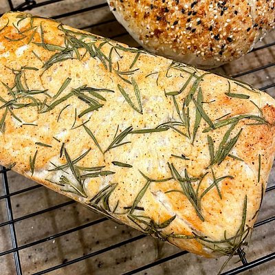 Peasant Bread Loaf-Rosemary And Sea Salt