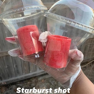 Starburst Edible Shot Glass (pour.drink.repeat.eat 😜) 