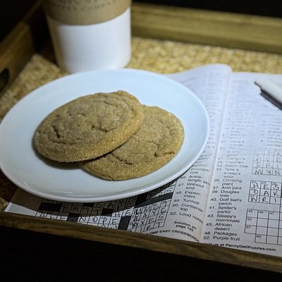 Half Dozen Molasses Cookies