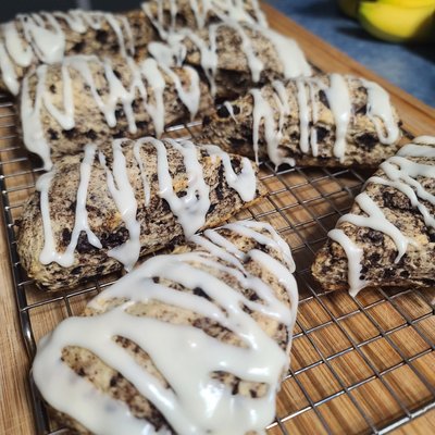 Cookies & Cream Scones