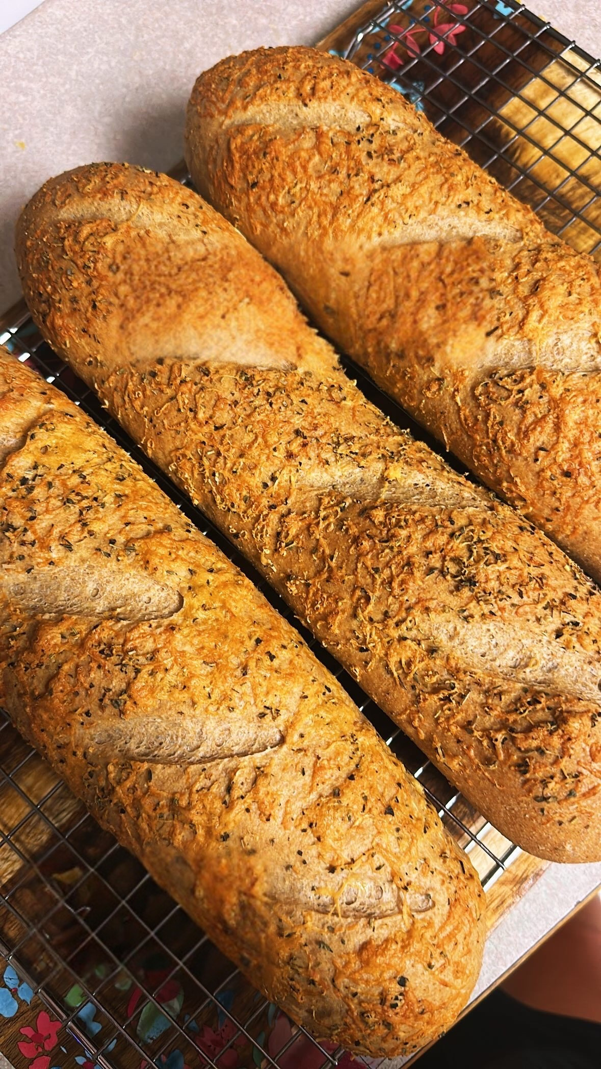 Italian Herb And Cheese Bread