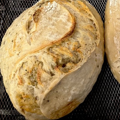 Italian Parmesan Sourdough Loaf