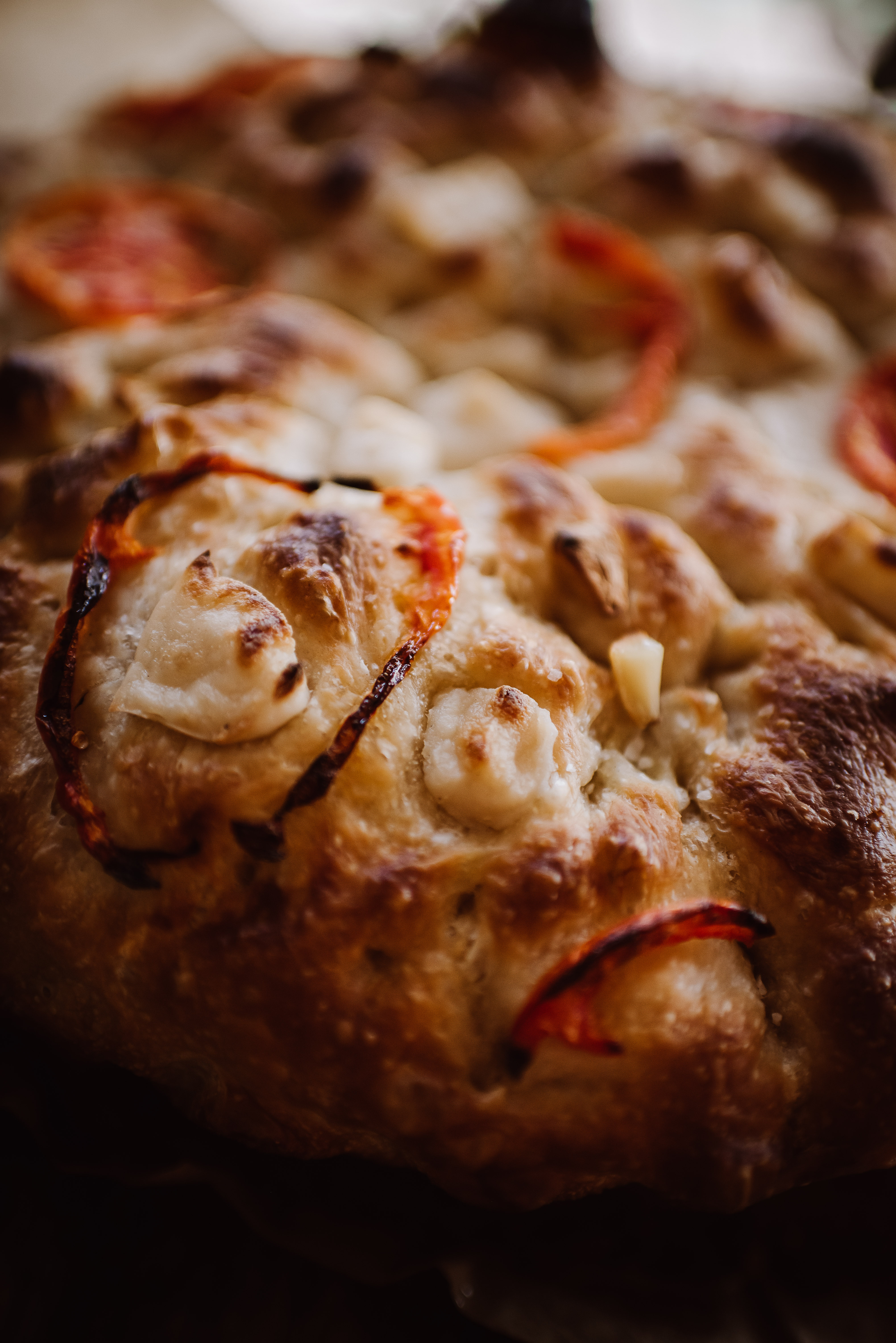 9 Inch Tomato, Garlic & Mozzarella Focaccia 