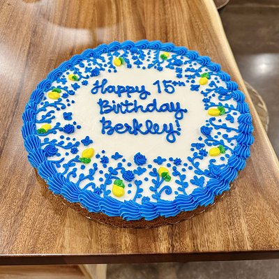 12” Chocolate Chip Cookie Cake 