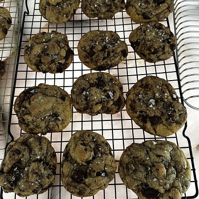 Brown Butter Sourdough Chocolate Chip Cookies 