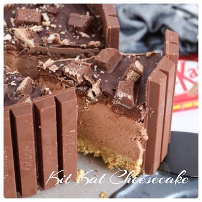 Kit Kat Cheesecake 10 Inch 