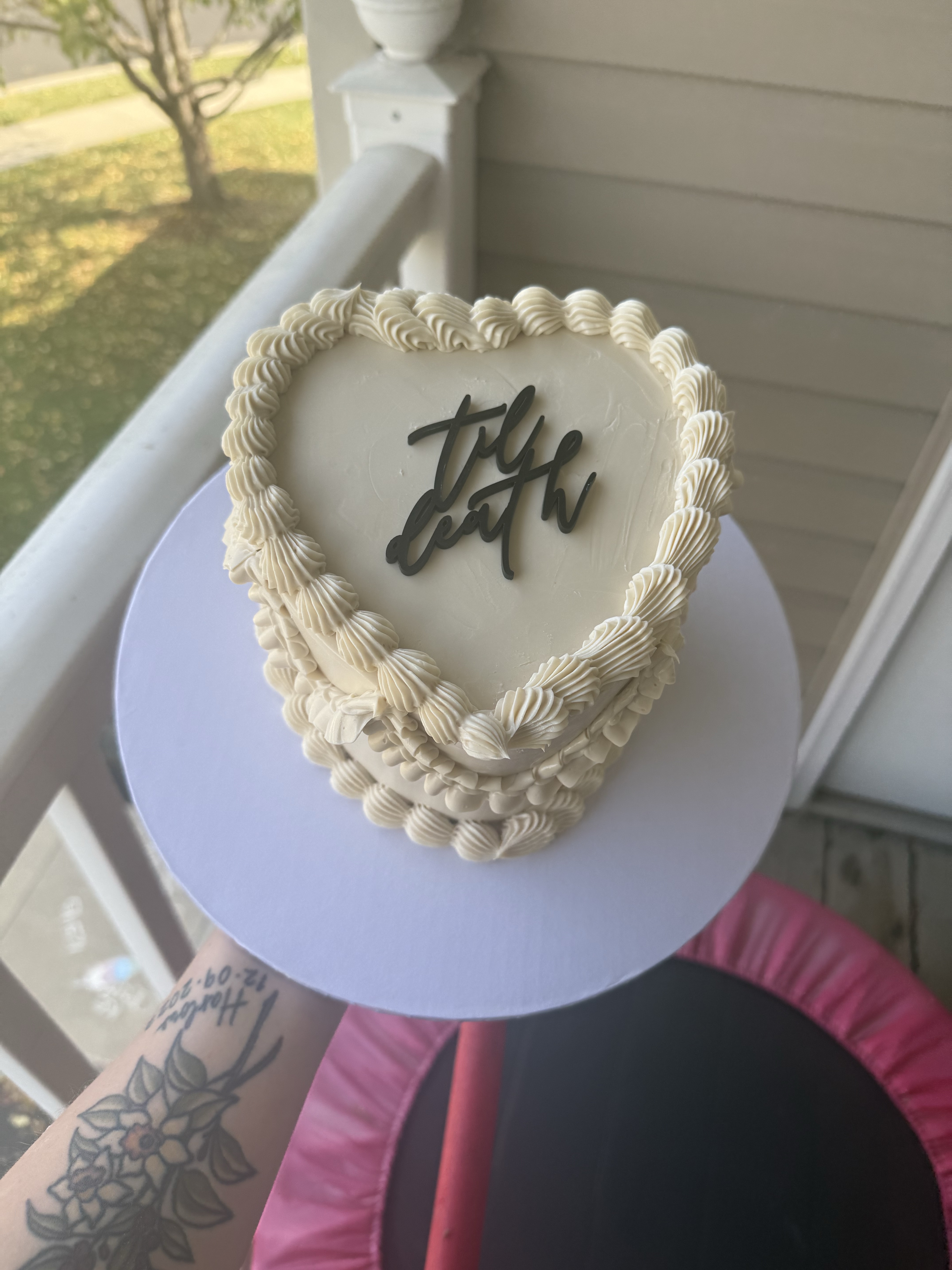 6” Heart Cake - 3 Layers