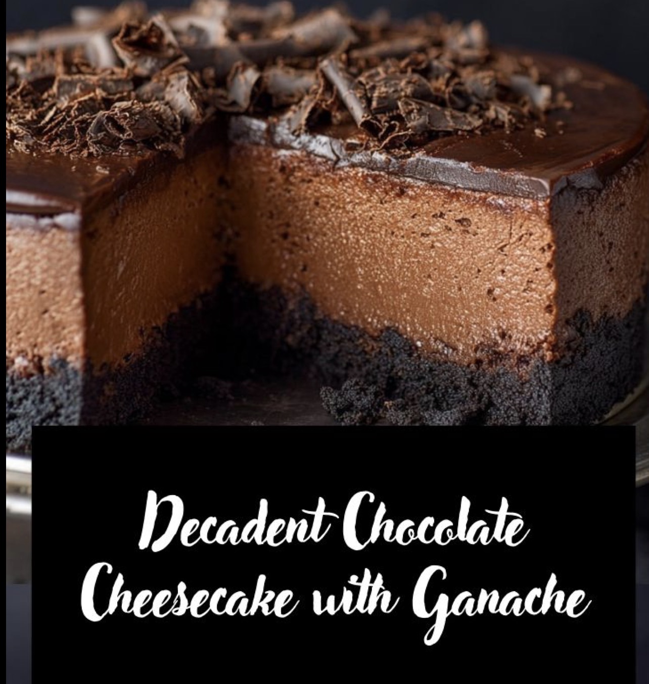 Full Size Chocolate Lovers Cheesecake 
