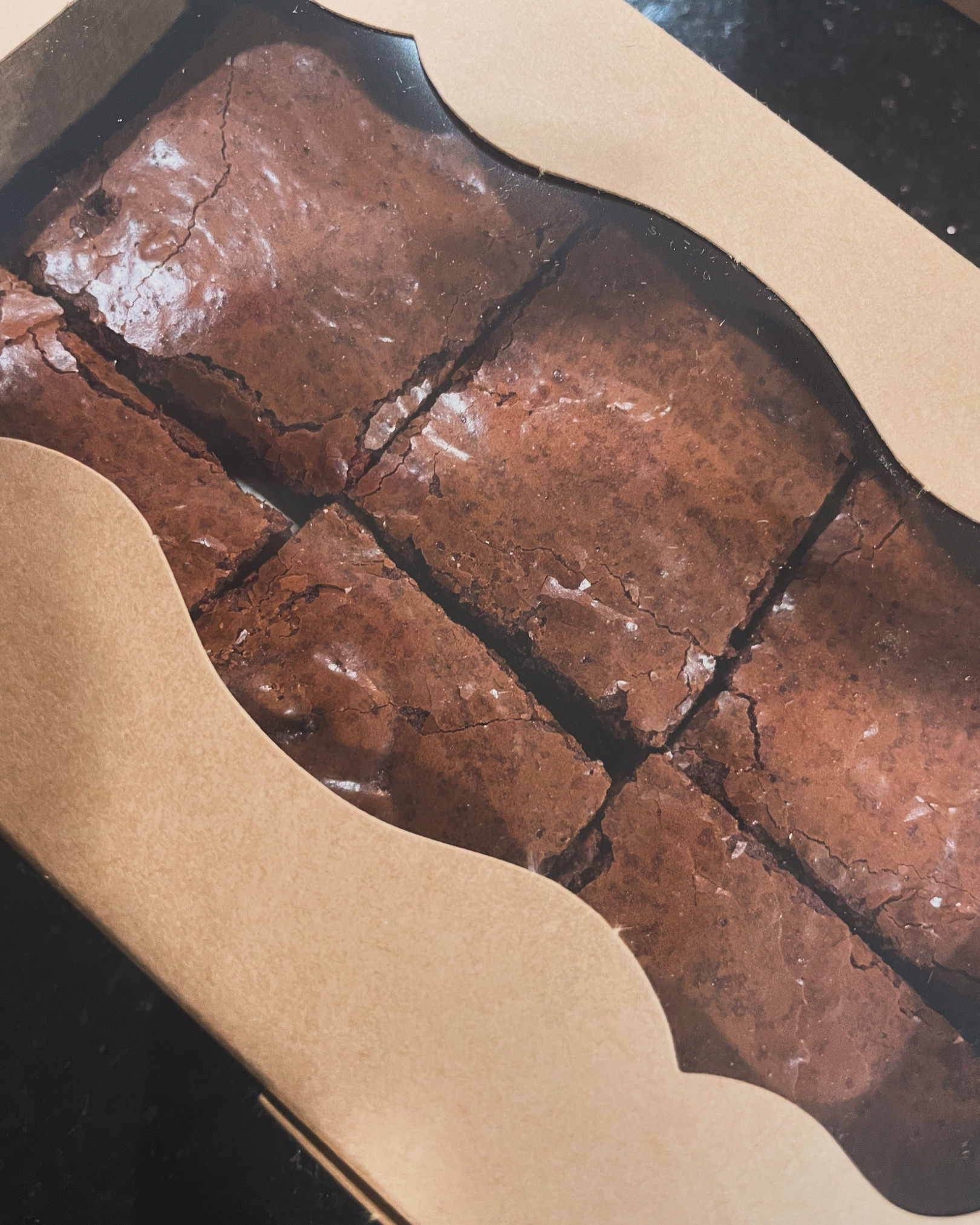 Dark Chocolate Brownies-Medium (8 Pieces)