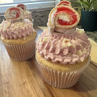 Strawberry Shortcake Cupcake