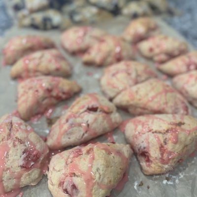 Shirley Temple Sourdough Scones 8ct