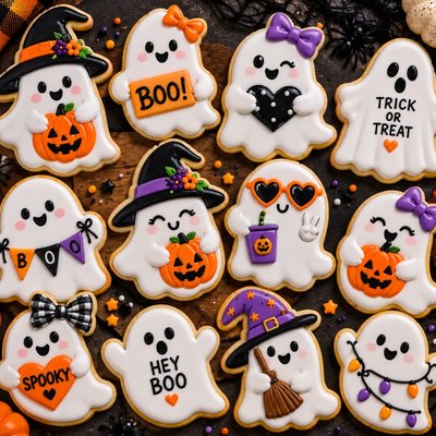 Halloween Custom Sugar Cookies