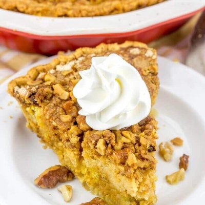 Pumpkin Crumb Pie