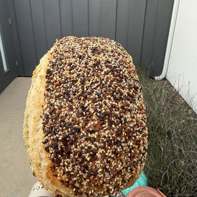 Everything Bagel Sourdough Loaf