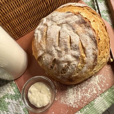 Rustic Sourdough Loaf