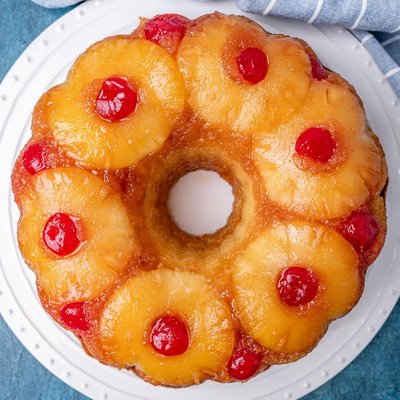 Mile High Pineapple Upside Down Cake