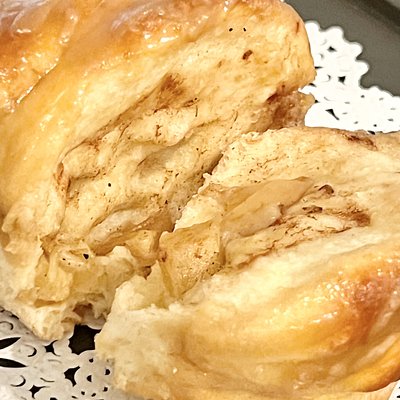 Caramel Apple Sourdough  Brioche Bread Mini